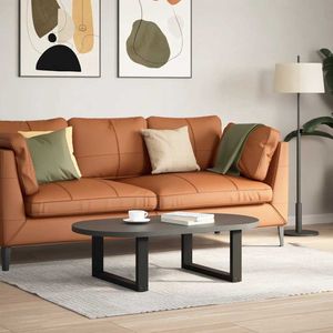 vidaXL Salontafelpoten U-vormig 60x30 cm Zwart Salontafel Potten - Salontafel Poten Zwart - Tafelpoten - Industriële Salontafel - Metalen Salontafelpoten