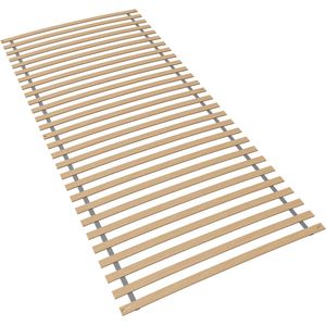 Lattenbodem 120x200 - beukenhout - 28 latten - tot 130kg - rolbodem 120x200 - bedbodem