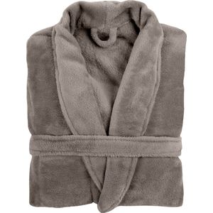 TISECO HOME STUDIO - Kamerjas - MICROFLANNEL COSY - S/M - 100% polyester - Taupe