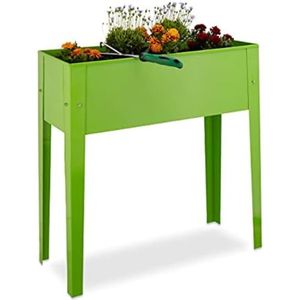 Moestuintafel - Moestuinbak Op Poten - Moestuintafel Op Poten - Kruidenbak Op Poten - Licht Groen