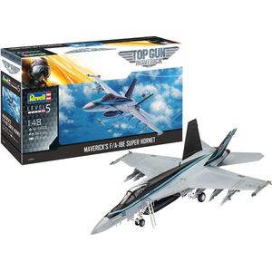 1:48 Revell 03864 Maverick's F/A-18E Super Hornet ‘Top Gun: Maverick’ Plastic Modelbouwpakket