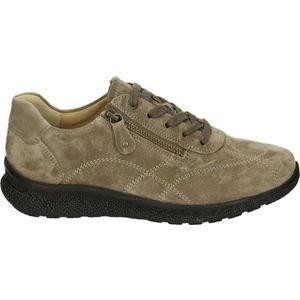 Hartjes 162.1616/31 - Dames veterschoenen - Kleur: Taupe - Maat: 38