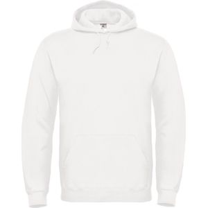 Sweatshirt Unisex XL B&C Lange mouw White 80% Katoen, 20% Polyester