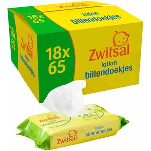 Zwitsal Billendoekjes Lotion  -  Normale huid - 1170 doekjes