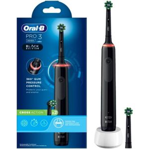 ORAL-B Pro3 3000 Cross Action - Elektrische Tandenborstel - 2 opzetborstels