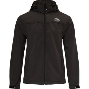 Nordberg Kjeld - Softshell Outdoor Zomerjas Heren - Zwart Melange - Maat 4XL