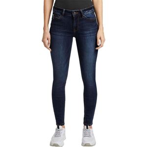 Tom Tailor Denim Dames Jeans Broeken Jona skinny Fit Blauw 30W / 32L Volwassenen