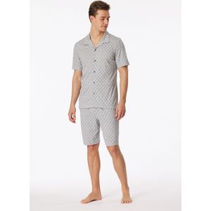 Schiesser – Fine Interlock – Pyjama – 181177 – Grey Melange - 52