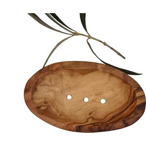 Soap Holder - Handcrafted from Olive Wood