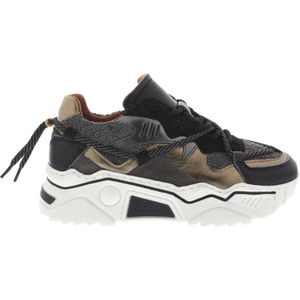 Dames Sneakers Dwrs Jupiter Terry Black/elefante Zwart - Maat 37