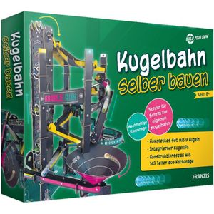 Franzis 67173-8 Marble Run! - Zelf Te Bouwen Knikkerbaan Karton Modelbouwpakket