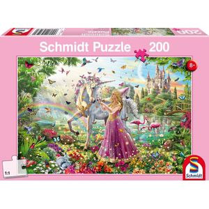 Schmidt De fee in het betoverde bos, 200 stukjes - Puzzel - 8+