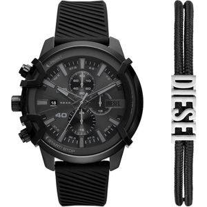 Diesel DZ4650SET Mannen Horloge geschenkset - Zwart