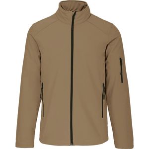 Kariban Softshell jas K401 - Camel - XXL