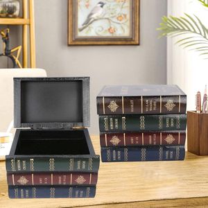 Decoratieve Opbergdozen Props - Nep Boeken - Boekenkast Home Office Ornamenten - Sieraden Opbergdoos