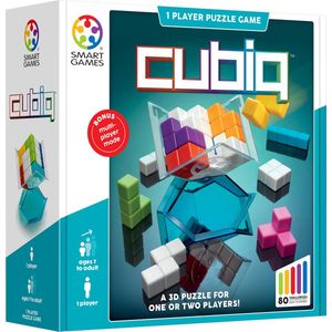 SmartGames - Cubiq - Denkspel - 80 opdrachten