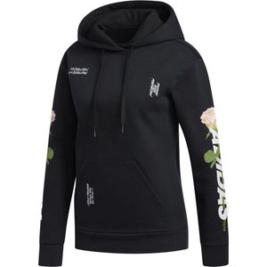 adidas Originals Floral Hoodie Sweatshirt Vrouw Zwarte Xs
