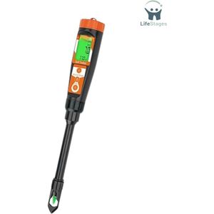 LifeStages - PH Meter Grond - Professionele pH-Tester Voor Bodem En Water - Elektronische Bodem - pH-Testkit Voor Tuin - Gazon - Kas - Binnen En Buiten