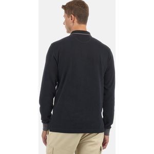 La Martina Poloshirt Langarmshirt mit Polokragen