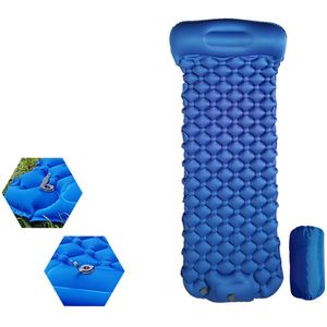 Xd Xtreme - Camping mat opblaasbaar - Snel opgepompt - Licht in gewicht - Slaap mat - Mat voor kamperen - Blauw