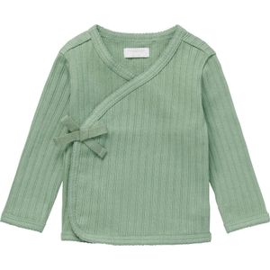 Noppies Meisjes Longsleeve Wrap Tshirt Lavaca Hedge Green - 74