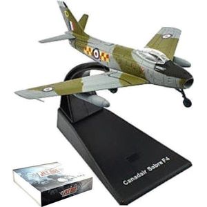 ATLAS CANADAIR SABRE F4 No. 92 'EAST INDIA' SQUADRON RAF LINTON-ON-OUSE 1955 schaalmodel 1:100