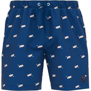 Ceceba Wijde Zwemshort - 636 Blue - maat 6XL (6XL) - Heren Volwassenen - Polyester- 80103-5501-636-6XL