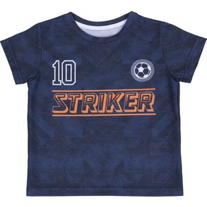 Marineblauw T-shirt, T-shirt 10 STRIKER Rebel