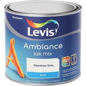 Levis Ambiance Lak Satin Mix - Dewdrop Grey - 0,5 L