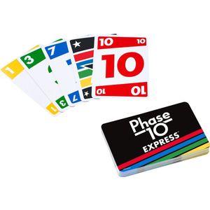 Mattel Games - Phase 10 Express Kaartspel - schoencadeau - sinterklaascadeau - kerstcadeau - verjaardag - Multiplaza