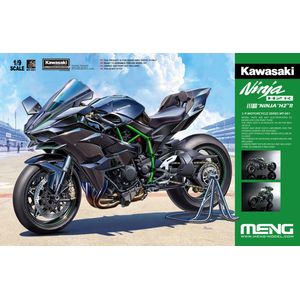 1:9 MENG MT001 Kawasaki Ninja H2™R - Motorfiets Plastic Modelbouwpakket