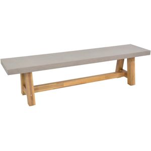 Tuinbank - 180x40x45 cm - Acaciahout - Polystone zitting