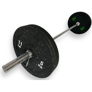 Padisport - Olympische Halterset - Halterset - 50 KG - Olympische Halterstang - Barbell Set - Barbell Met Gewichten - Halterstang Met Gewichten