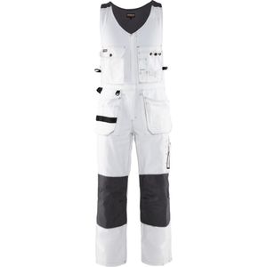 Blaklader Amerikaanse overall 2532-1210 - Wit/Donkergrijs - D100