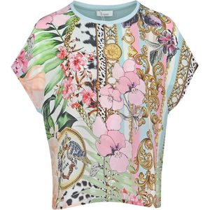 Princess goes Hollywood • zijden t-shirt barok • maat 36
