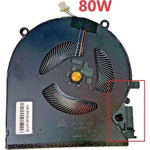 Vervangende Cpu / koelventilator voor o.a. HP Victus 16-D / 16-E / TPN-Q263 / TPN-Q264 (80W) Series - P/N: M75725-001 / NS75C06-20K21