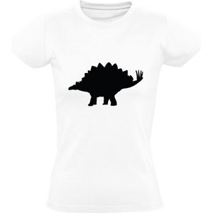 Stegosaurus Dames T-shirt | Dino | Dinosaurus | cadeau | kado  | shirt