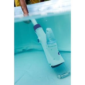 Elektrische stofzuiger met handvat voor bovengrondse zwembaden en spa's - Wit - 60 x 12.4 x 22.6 cm - CSPA Pool & Spa Vac