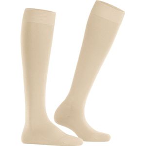 FALKE ClimaWool dames kniekousen - creme (cream) - Maat: 41-42