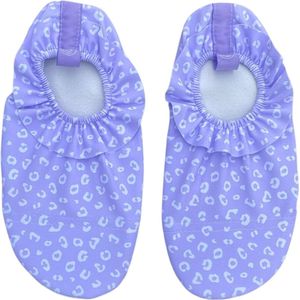 Swim Essentials Antislip Zwemsokjes Kinderen - Lila Panterprint - Maat 27-29