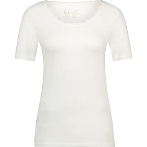 RJ Bodywear Thermo dames T-shirt kant (1-pack) - wolwit - Maat: S