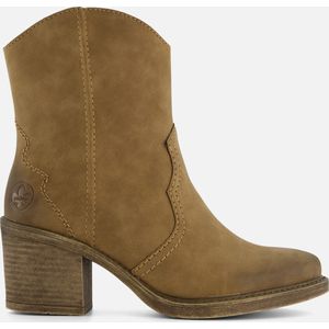 Rieker Cowboylaarzen cognac Nubuck - Dames - Maat 41