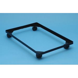 Really Useful Box accessoire onderstel met wieltjes (diameter: 45 mm) uit zwarte PVC