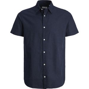 JACK&JONES JJELINEN BLEND SHIRT SS SN Heren Overhemd - Maat S