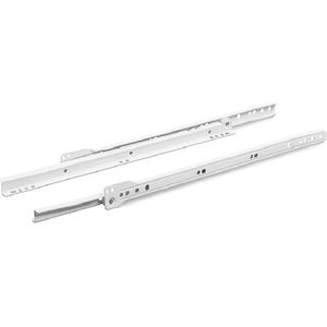 Ladegeleider set - 300mm - Gedeeltelijk uittrekbaar - 25kg - Wit - Ladegeleiders