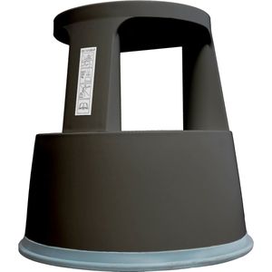 Westcott opstapkruk - 43x29x42cm - zwart - AC-E91002