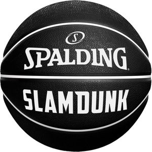 Spalding Slam Dunk (Size 5) Basketbal Kinderen - Zwart / Wit | Maat: 5