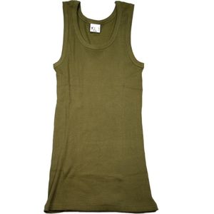 Fostex KL rib hemd (singlet) groen