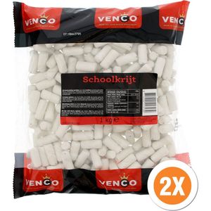 Venco - Schoolkrijt - 2x1 Kilo - Snoep