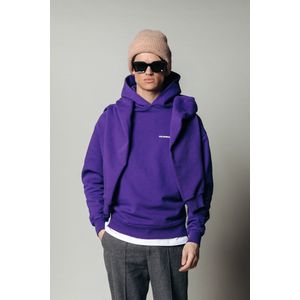 Colourful Rebel Uni Logo Relaxed Clean Hoodie - S
